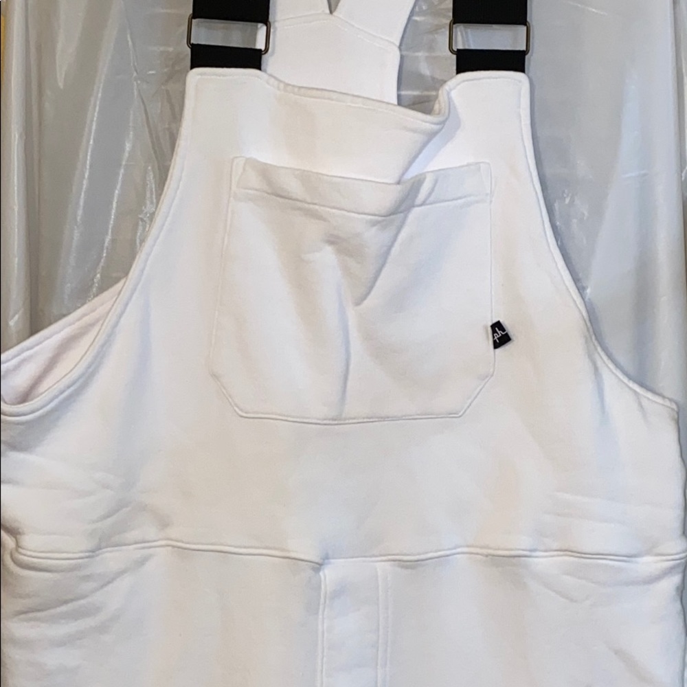 White & Black Men’s overall jumpsuit